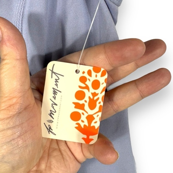 Free People Movement Let's Bounce Workout Onesie Jumpsuit, Dusted Cerulean, XS - Picture 6 of 11